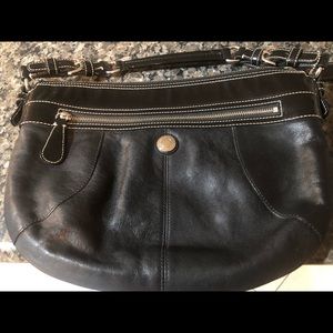 Coach small balck hobo purse